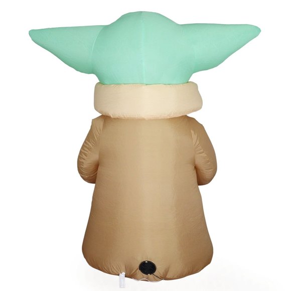 Gemmy Christmas 4.5 Ft Star Wars Mandalorian The Child Airblown Inflatable Decor - Picture 2 of 6